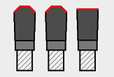 HM Kreissaegeblaetter - TZ Geometrie Trapez-Trapez-Flach-Zahn