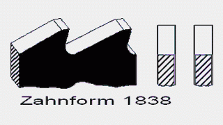 TZ Zahnform DIN1838