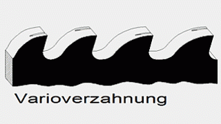 TZ Zahnform mit variabler Zahnteilung