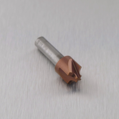 HM Entgrater R1.5 mit Bohrung beschichtet