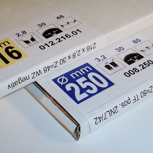 HM Kreissaegeblaett neu Verpackung