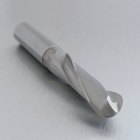 Hartmetall Schaftfraeser mit Kugelstirn