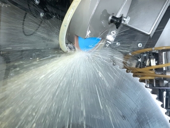 Nachschleifen eines HSS Metallkreissaegblattes